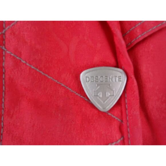 Descente Snow Skiing Jacket Red Women Size 10 Used - Picture 5 of 16